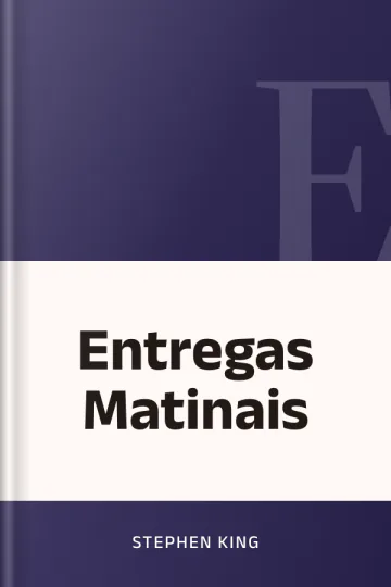 Entregas Matinais de Stephen King, capa do livro