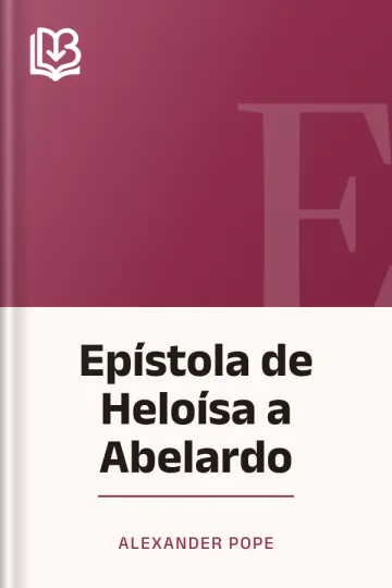 Epístola de Heloísa a Abelardo de Alexander Pope, capa do livro
