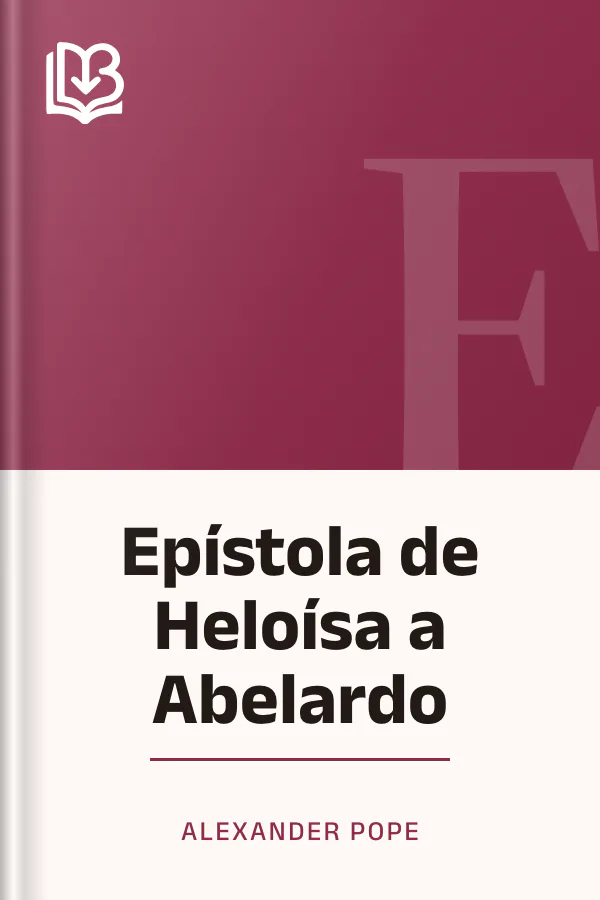 Epístola de Heloísa a Abelardo de Alexander Pope, capa do livro
