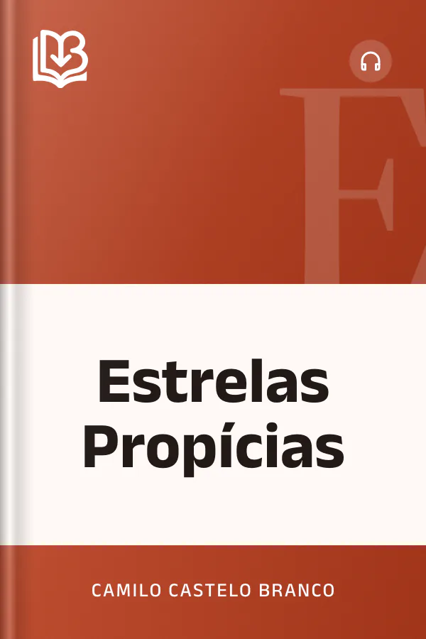 Estrelas Propícias de Camilo Castelo Branco, capa do livro