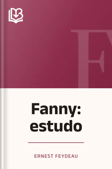 Fanny: estudo de Ernest Feydeau, capa do livro