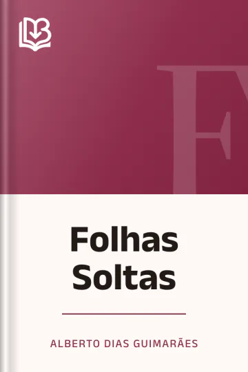 Folhas Soltas de Alberto Dias Guimarães, capa do livro