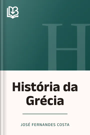 História da Grécia de José Fernandes Costa, capa do livro