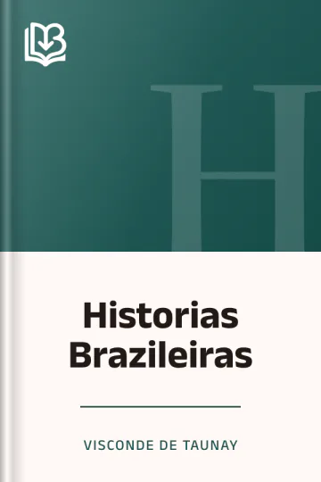 Historias Brazileiras de Visconde de Taunay, capa do livro