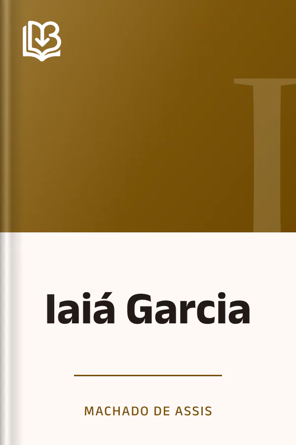 Iaiá Garcia de Machado de Assis, capa do livro