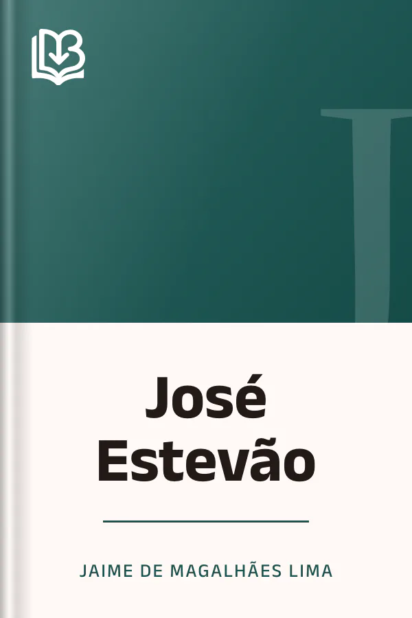 José Estevão de Jaime de Magalhães Lima, capa do livro