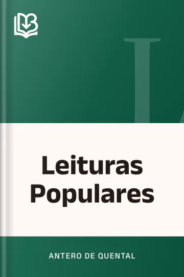 Leituras Populares de Antero de Quental, capa do livro