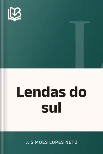 Lendas do sul de J. Simões Lopes Neto, capa do livro