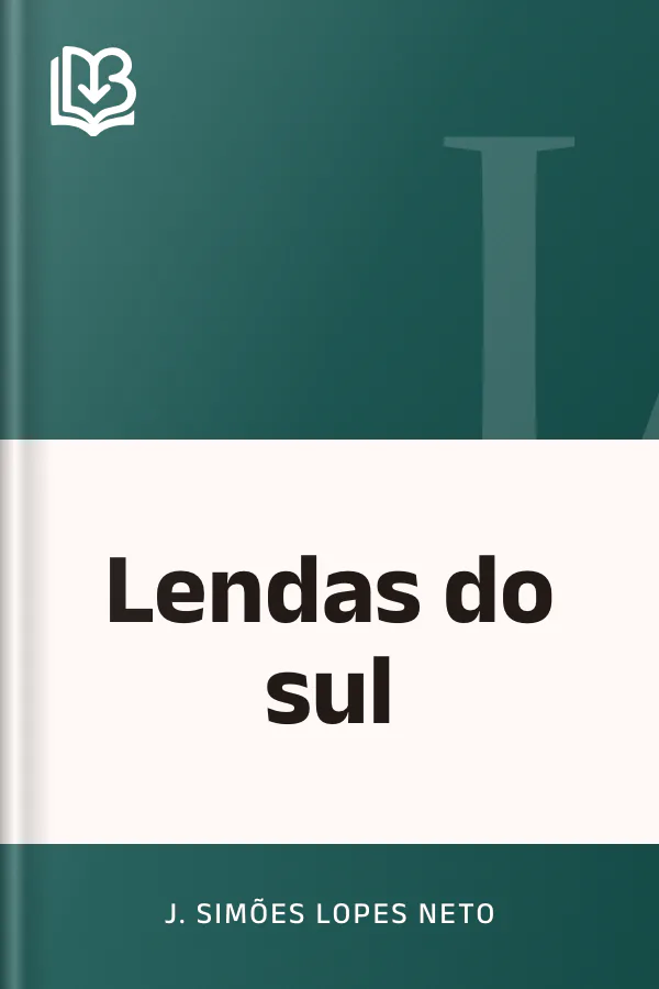 Lendas do sul de J. Simões Lopes Neto, capa do livro