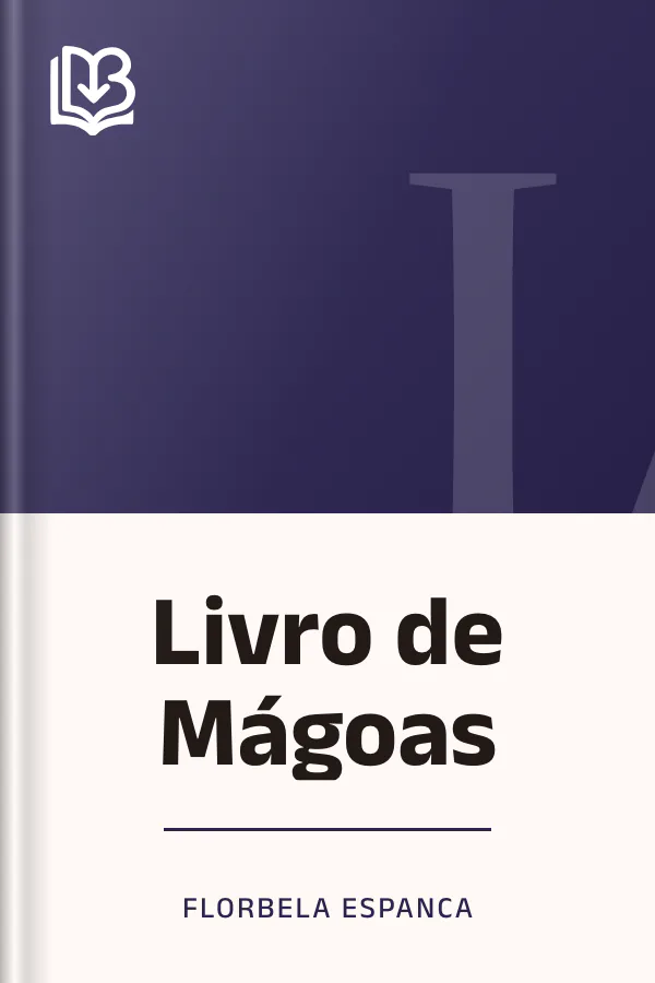 Livro de Mágoas de Florbela Espanca, capa do livro