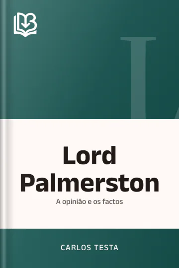 Lord Palmerston de Carlos Testa, capa do livro