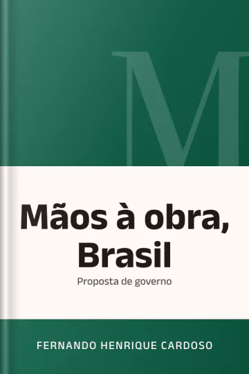 Mãos à obra, Brasil: proposta de governo de Fernando Henrique Cardoso, capa do livro