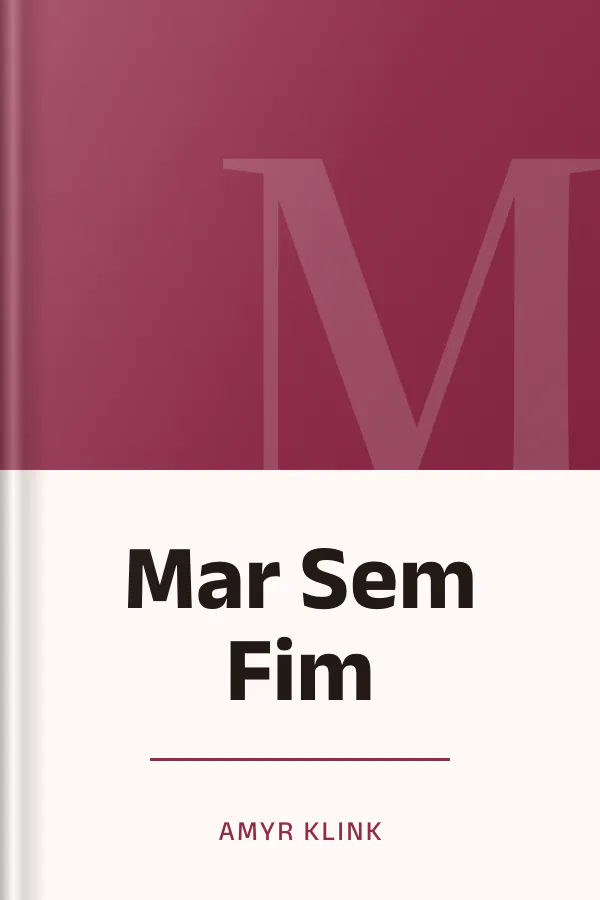 Mar Sem Fim de Amyr Klink, capa do livro