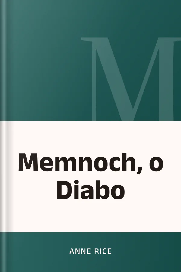 Memnoch, o Diabo de Anne Rice, capa do livro
