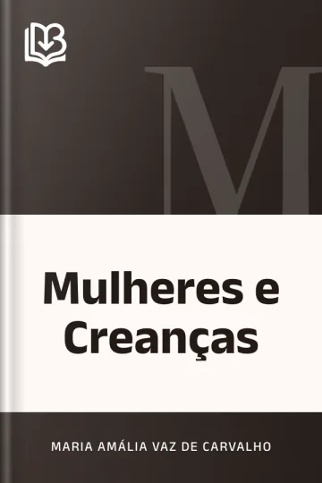 Mulheres e Creanças de Maria Amália Vaz de Carvalho, capa do livro