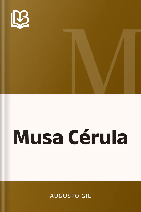 Musa Cérula de Augusto Gil, capa do livro