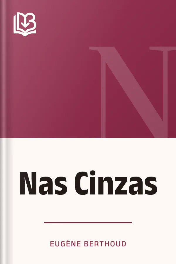 Nas Cinzas de Eugène Berthoud, capa do livro