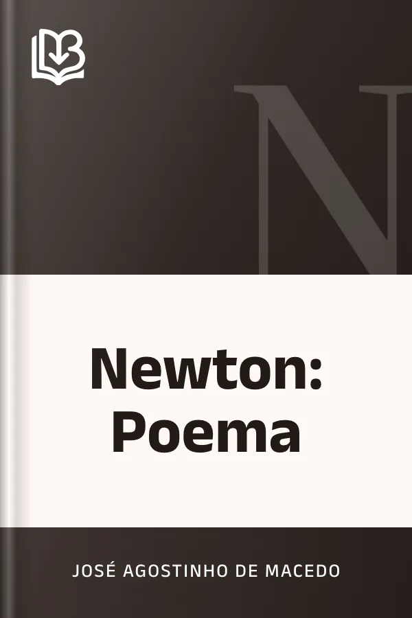 Newton: Poema de José Agostinho de Macedo, capa do livro