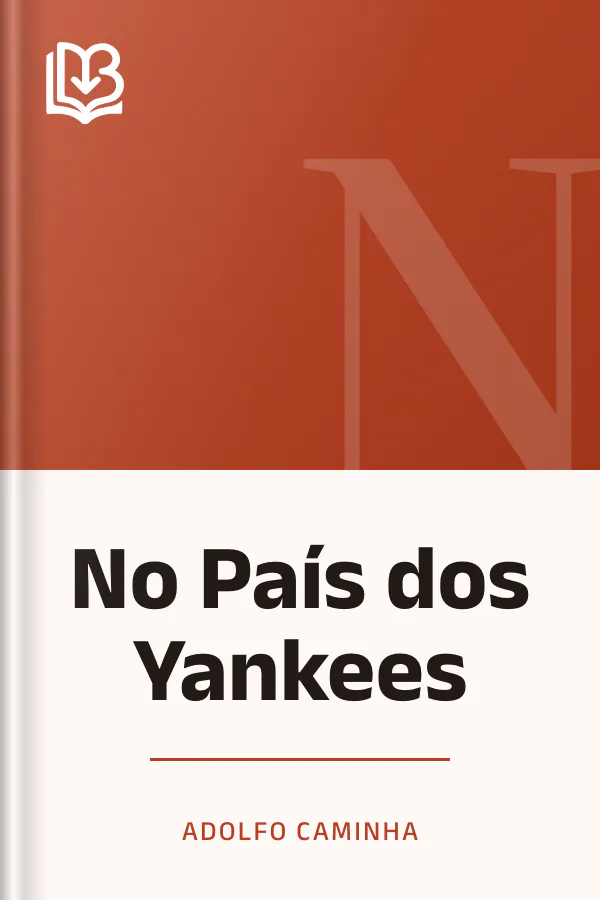 No País dos Yankees de Adolfo Caminha, capa do livro