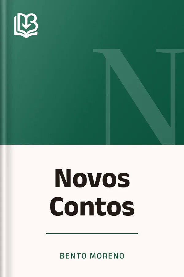 Novos Contos de Bento Moreno, capa do livro