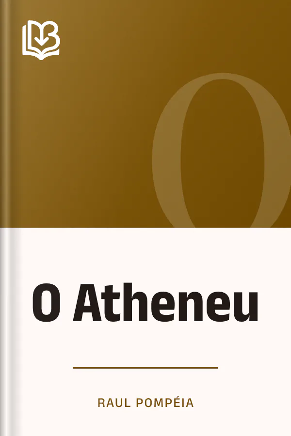O Atheneu de Raul Pompéia, capa do livro