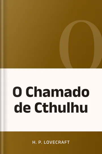 O Chamado de Cthulhu de H. P. Lovecraft, capa do livro