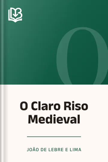 O Claro Riso Medieval de João de Lebre e Lima, capa do livro