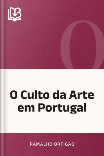 O Culto da Arte em Portugal de Ramalho Ortigão, capa do livro