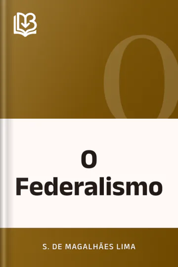 O Federalismo de S. de Magalhães Lima, capa do livro