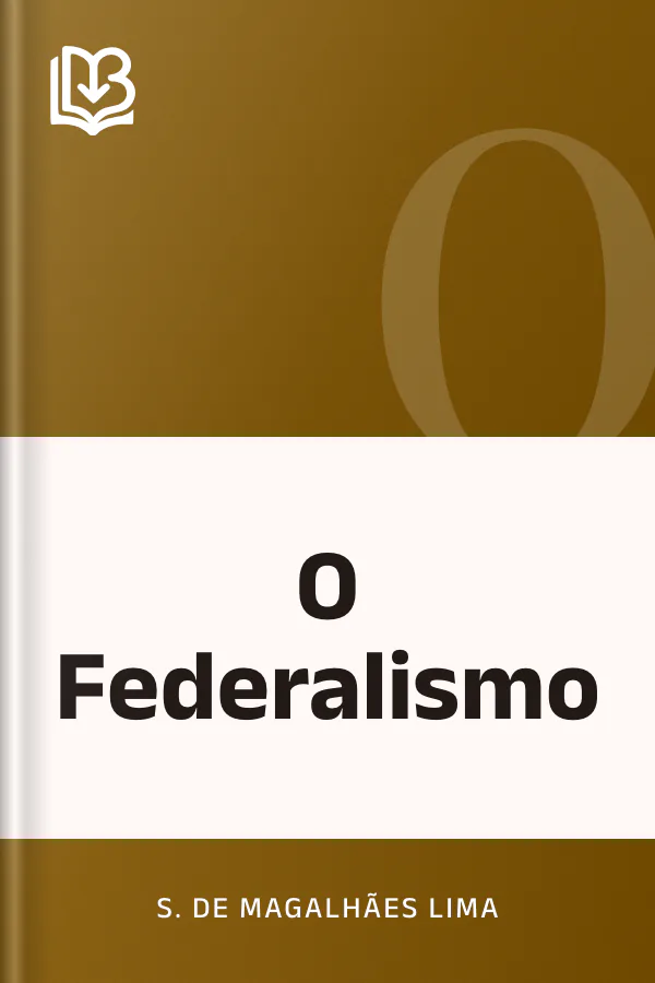 O Federalismo de S. de Magalhães Lima, capa do livro