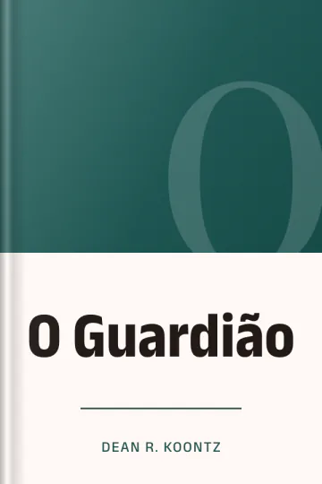 O Guardião de Dean R. Koontz, capa do livro