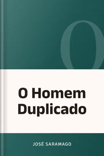 O Homem Duplicado de José Saramago, capa do livro