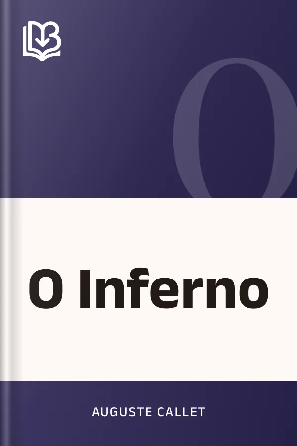 O Inferno de Auguste Callet, capa do livro