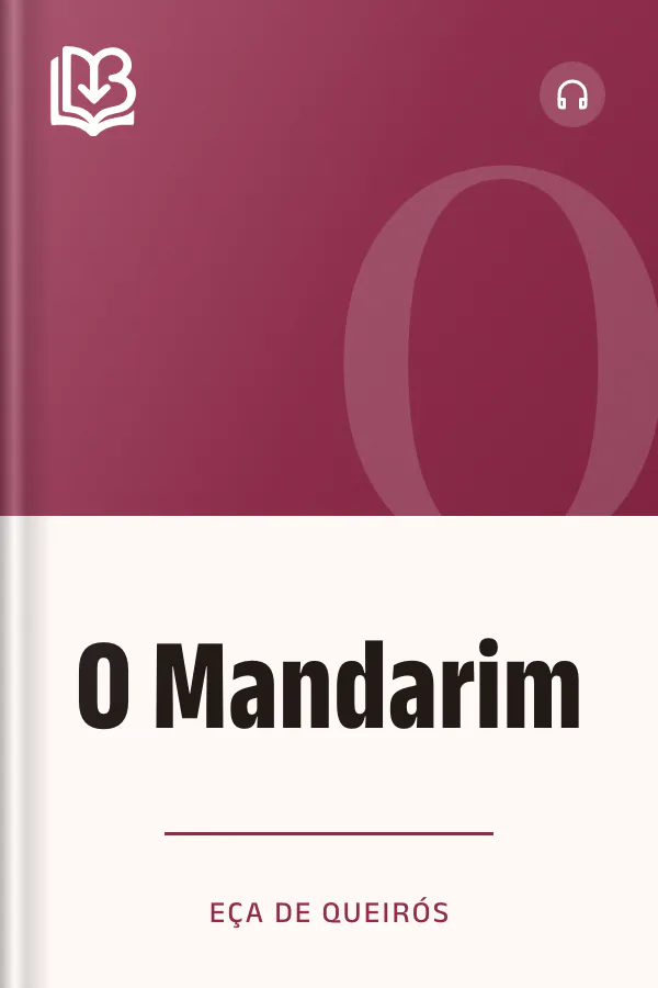 O Mandarim de Eça de Queirós, capa do livro