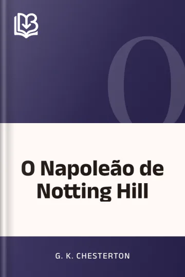 O Napoleão de Notting Hill de G. K. Chesterton, capa do livro