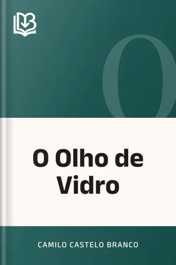 O Olho de Vidro de Camilo Castelo Branco, capa do livro