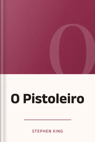 O Pistoleiro de Stephen King, capa do livro