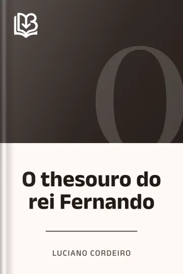 O thesouro do rei Fernando de Luciano Cordeiro, capa do livro