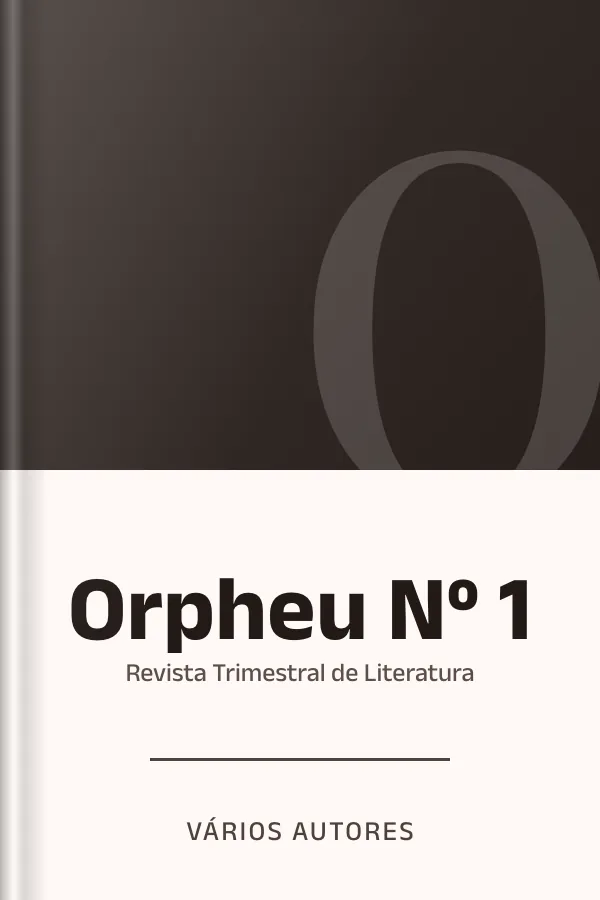 Orpheu Nº 1: Revista Trimestral de Literatura de Vários autores, capa do livro