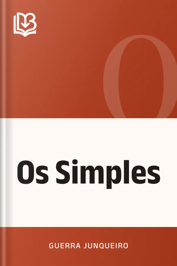 Os Simples de Guerra Junqueiro, capa do livro