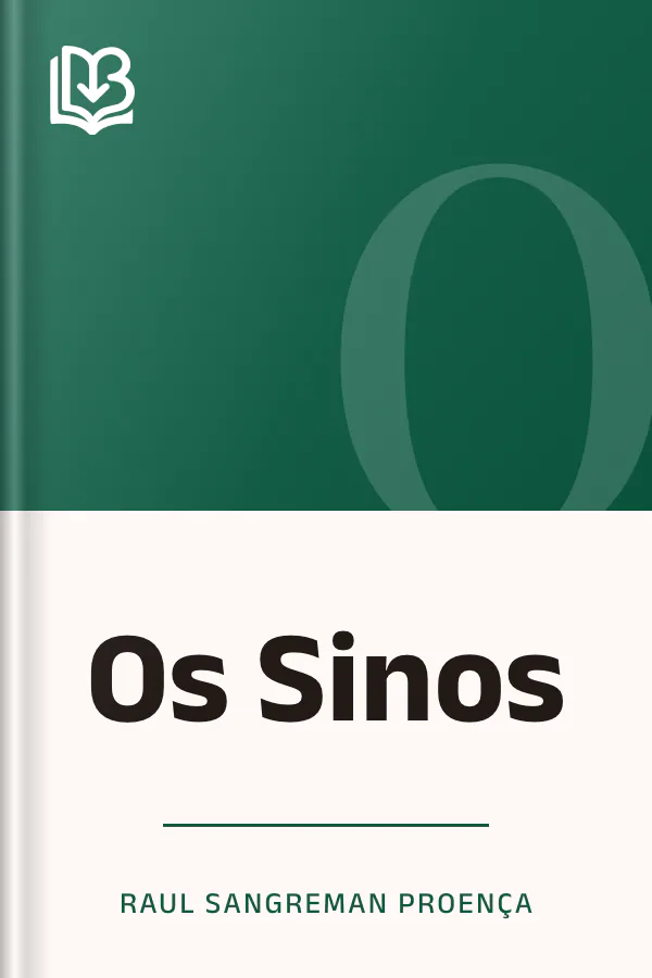 Os Sinos de Raul Sangreman Proença, capa do livro