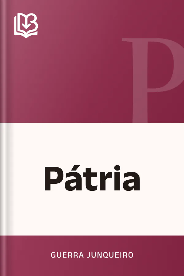 Pátria de Guerra Junqueiro, capa do livro