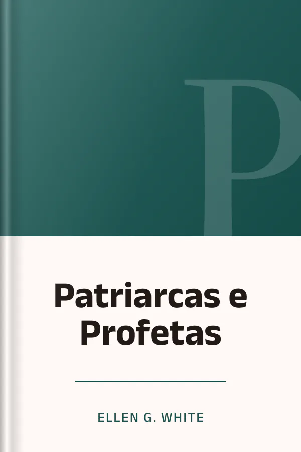 Patriarcas e Profetas de Ellen G. White, capa do livro