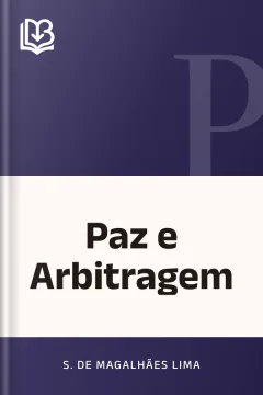Paz e Arbitragem - S. de Magalhães Lima