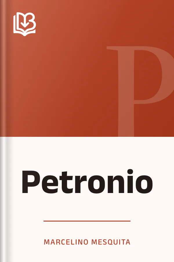 Petronio de Marcelino Mesquita, capa do livro