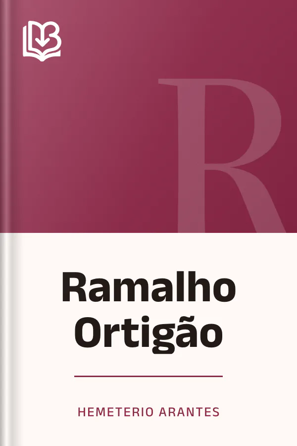 Ramalho Ortigão de Hemeterio Arantes, capa do livro