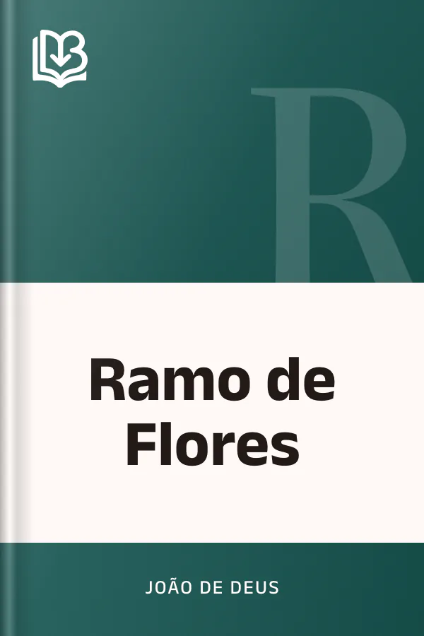 Ramo de Flores de João de Deus, capa do livro