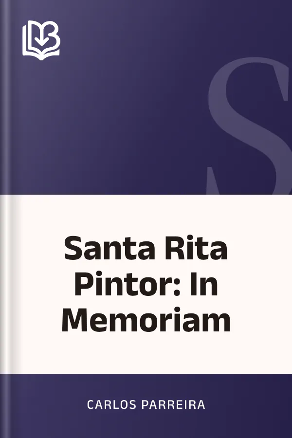 Santa Rita Pintor: In Memoriam de Carlos Parreira, capa do livro