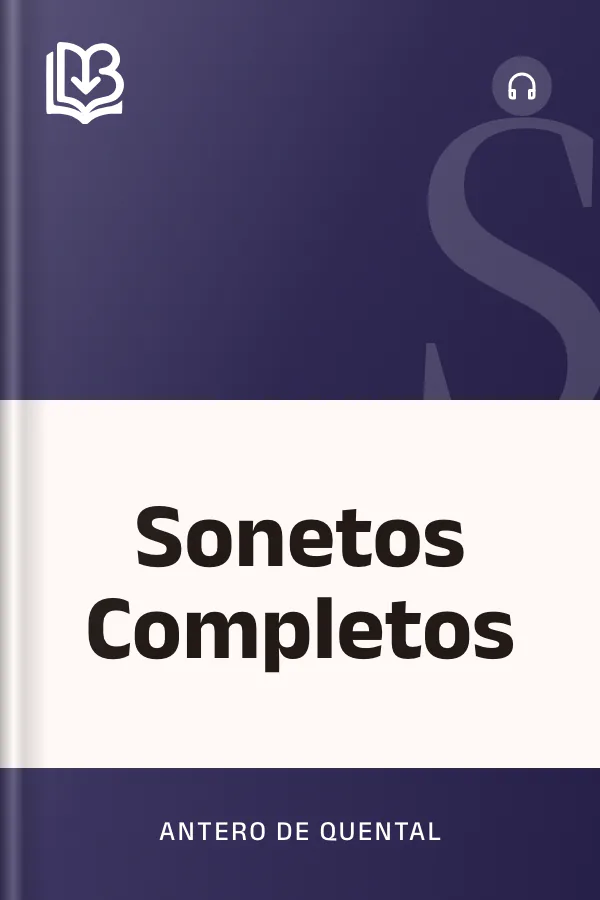Sonetos Completos de Antero de Quental, capa do livro