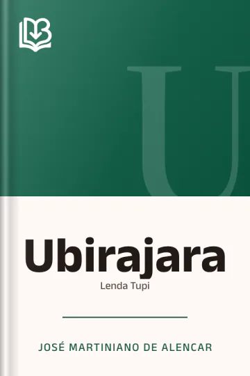 Ubirajara de José Martiniano de Alencar, capa do livro